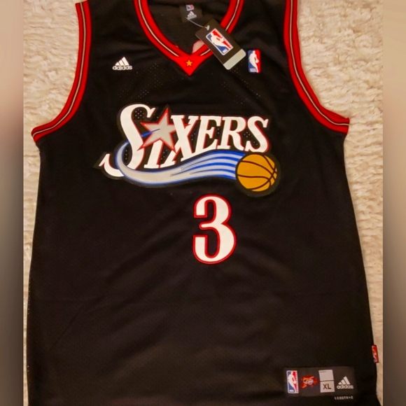 Allen Iverson Philadelphia 76ers Throwback Jersey - Picture 2 of 11